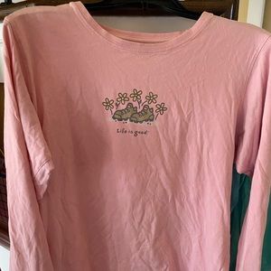 Life is Good Tee long sleeve size Large